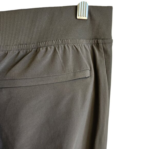 Athleta Pants Women's 12 Green The Brooklyn Ankle Pant Lightweight Pockets - Picture 9 of 9